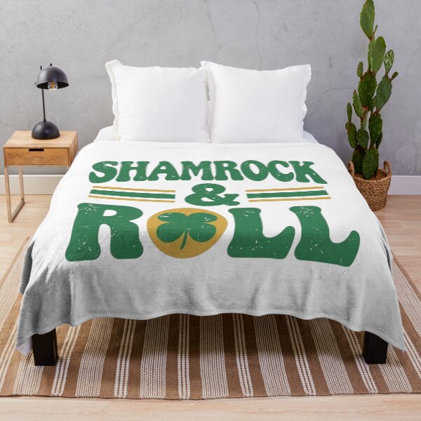Item preview, Retro Shamrock & Roll St Patrick’s Design designed and sold by KelliesGrafix.