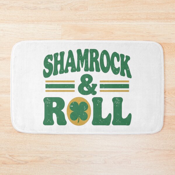Item preview, Retro Shamrock & Roll St Patrick’s Design designed and sold by KelliesGrafix.