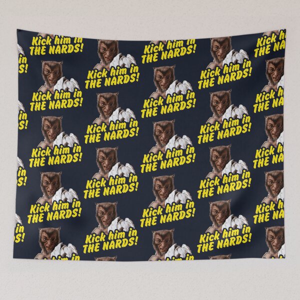 Item preview, Kick Him In The Nards! - The Monster Squad Movie designed and sold by darklordpug.