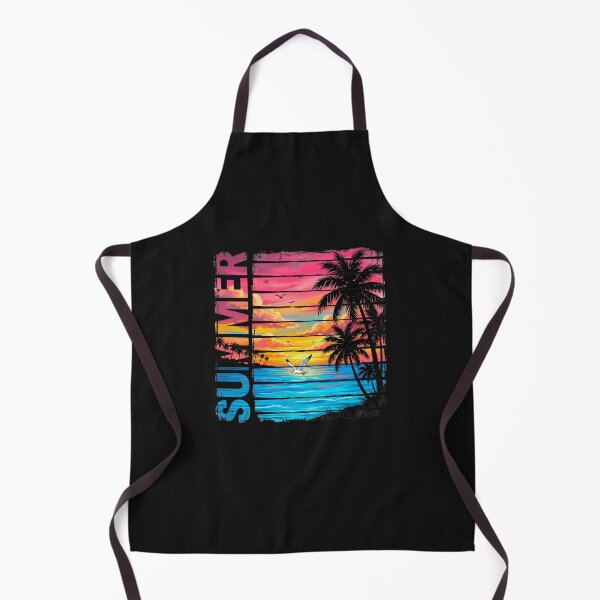 Artikelvorschau, Vintage Summer Sunset Beach – Retro Tropical Palm Trees & Ocean Vibes entworfen und verkauft von La-Nuna.