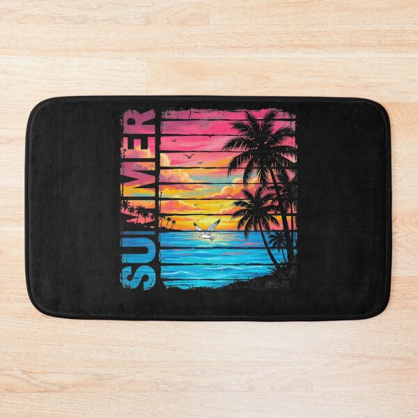 Artikelvorschau, Vintage Summer Sunset Beach – Retro Tropical Palm Trees & Ocean Vibes entworfen und verkauft von La-Nuna.