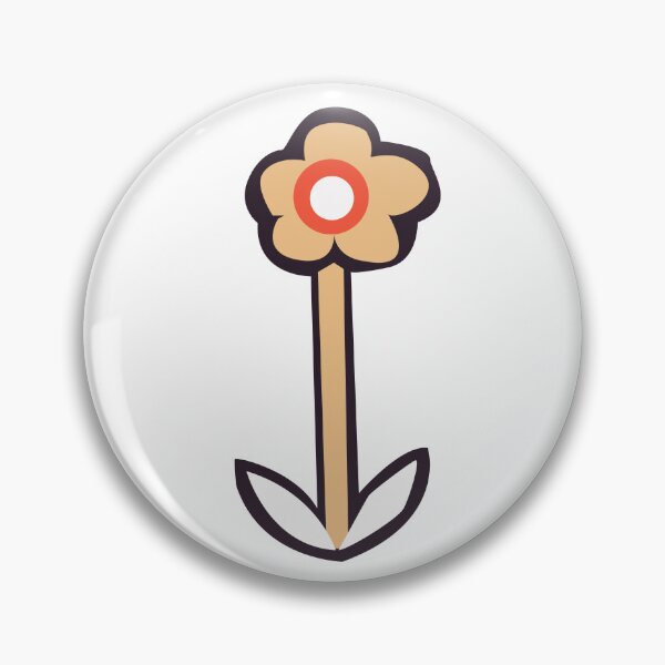 Item preview, Illustration of a beige flower that resembles a fried egg designed and sold by a.dadash.