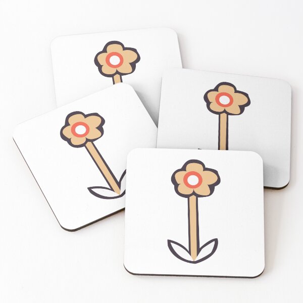 Item preview, Illustration of a beige flower that resembles a fried egg designed and sold by a.dadash.