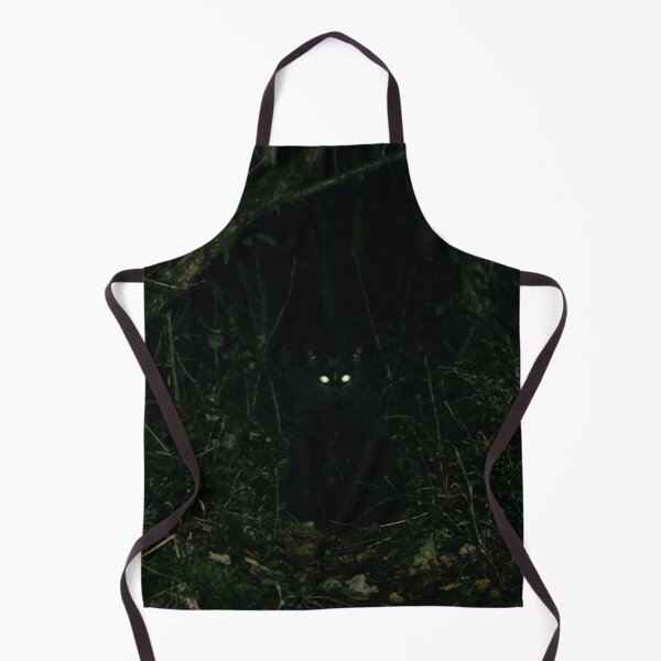 Item preview, Long-haired black cat in the dark designed and sold by Malisa345.