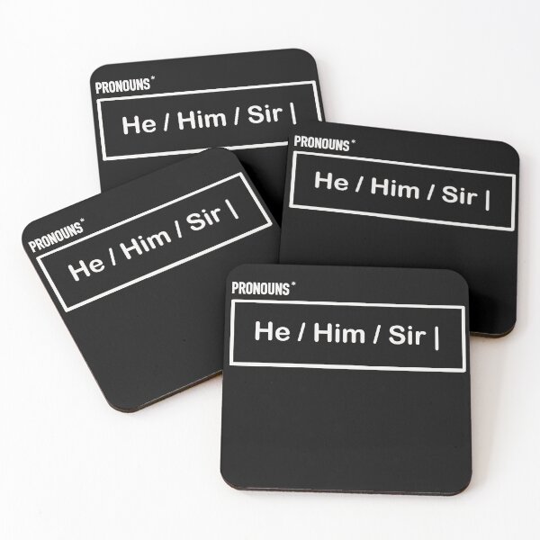 Item preview, Pronouns: He Him Sir designed and sold by MarkBarefoot.