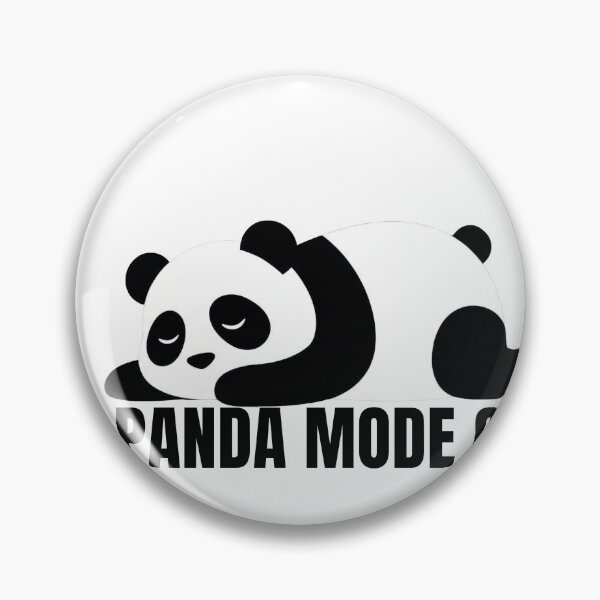Item preview, Panda Mode On Funny Lazy Panda designed and sold by Tryforeal .