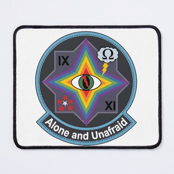 Item preview, The Ninth Special Operations Squadron "Alone and Unafraid" Patch designed and sold by CharlieDesings.