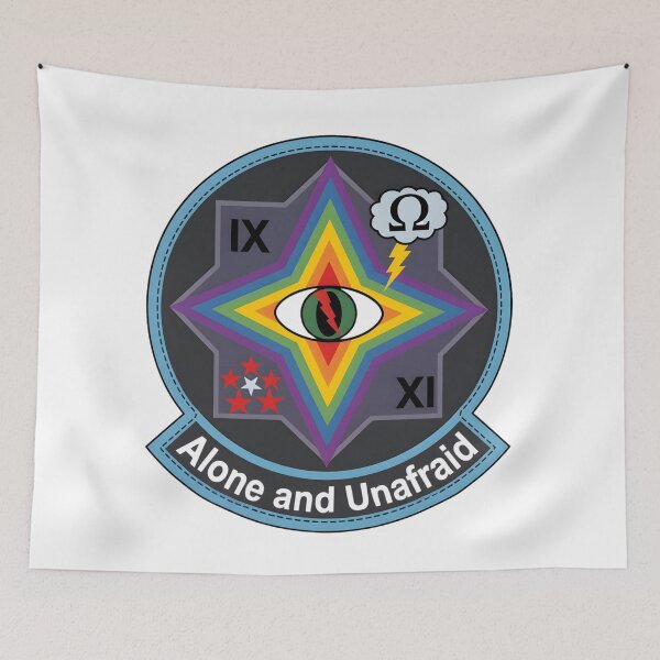 Item preview, The Ninth Special Operations Squadron "Alone and Unafraid" Patch designed and sold by CharlieDesings.