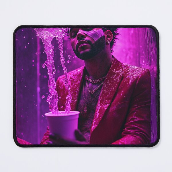 Item preview, The Weeknd Purple Chemical Splash Art designed and sold by WockWave.