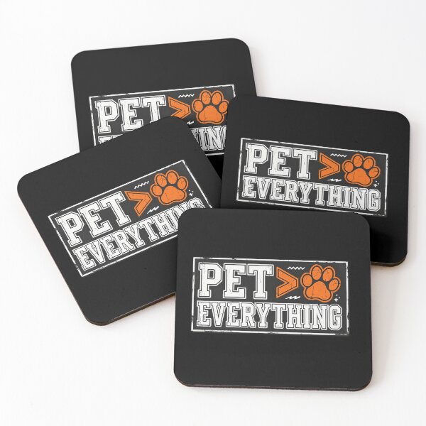 Item preview, Pet Over Everything – Dog Lover Cat Lover Shirt designed and sold by Safe Haven Pets.