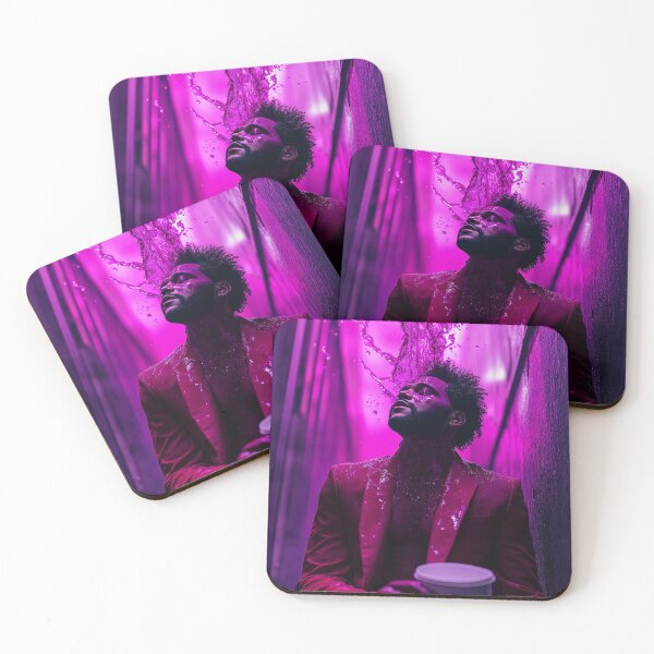 Item preview, The Weeknd Purple Chemical Splash Art designed and sold by WockWave.