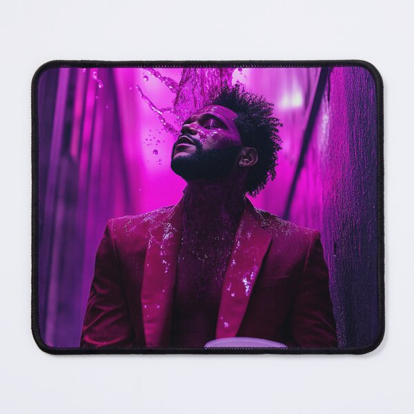 Item preview, The Weeknd Purple Chemical Splash Art designed and sold by WockWave.