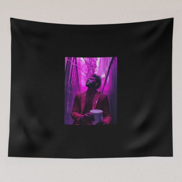Item preview, The Weeknd Purple Chemical Splash Art designed and sold by WockWave.