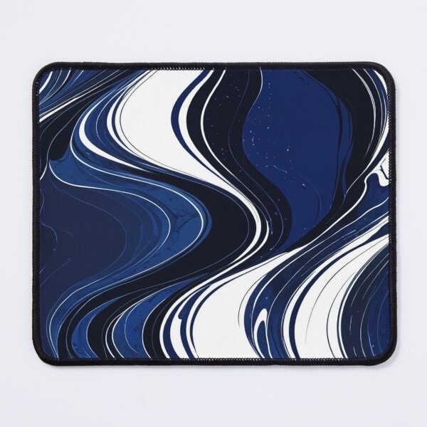 Item preview, Minimalist Midnight Blue and Silver Wave designed and sold by Quotable Gear.
