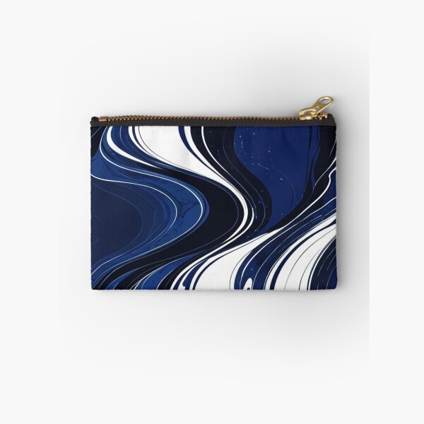 Item preview, Minimalist Midnight Blue and Silver Wave designed and sold by Quotable Gear.