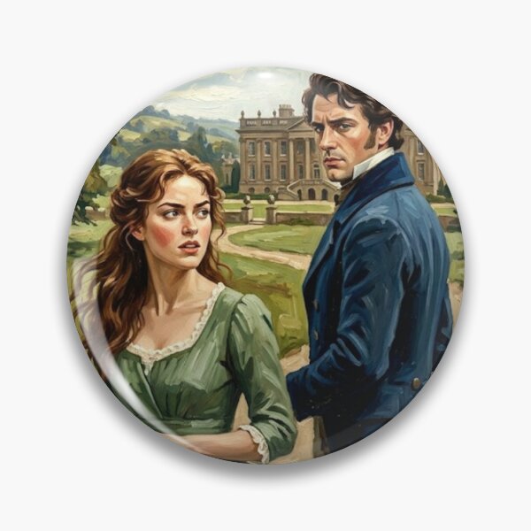 Item preview, Elizabeth & Darcy: Broadstroke Regency Tribute designed and sold by Art's Diner.