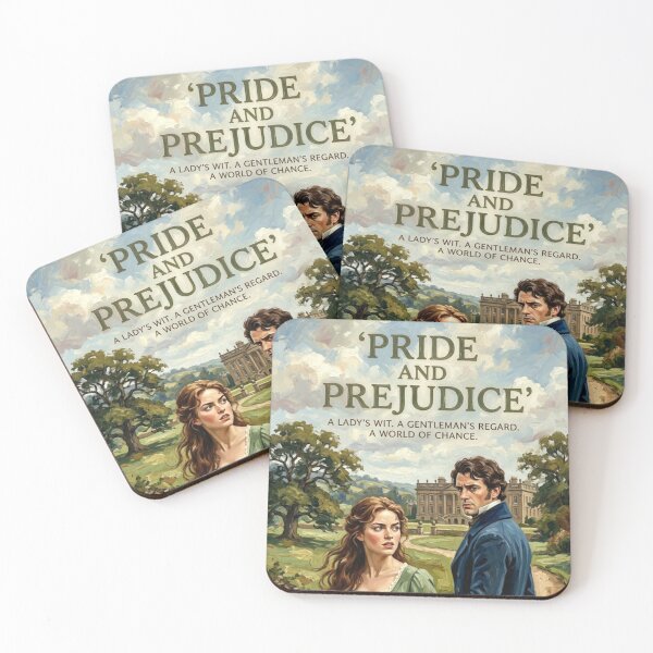 Item preview, Elizabeth & Darcy: Broadstroke Regency Tribute designed and sold by Art's Diner.