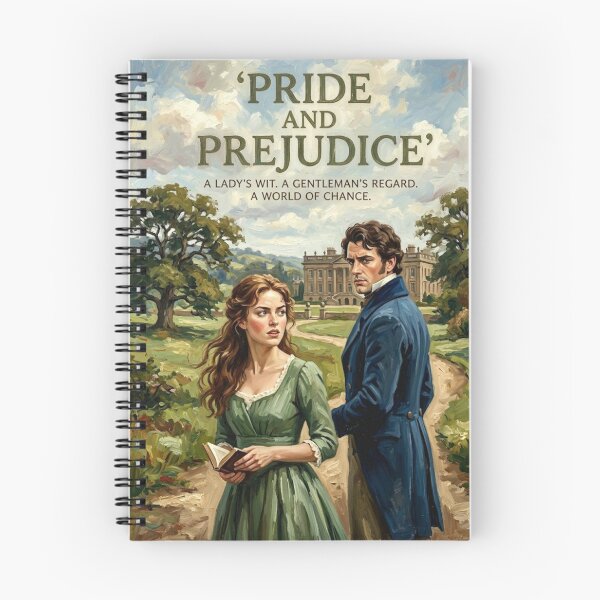 Item preview, Elizabeth & Darcy: Broadstroke Regency Tribute designed and sold by Art's Diner.