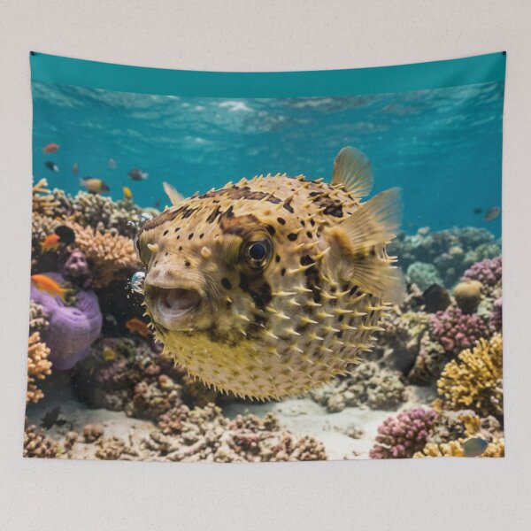 Item preview, Pufferfish inflating designed and sold by Malisa345.