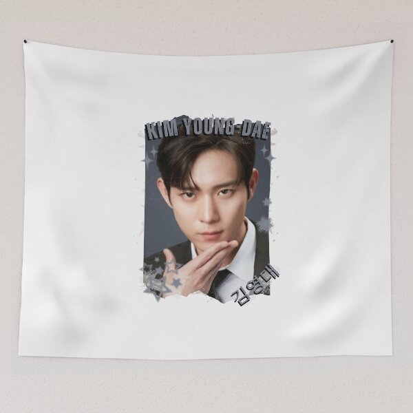 Item preview, Kim Young-dae (김영대) Korean Actor Kdrama Korea Entertainment Collage Digital Art Portrait designed and sold by AJUNICE STUDIO.