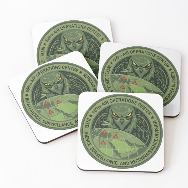 Item preview, 609th Air Operations Center ISR Division Patch designed and sold by CharlieDesings.