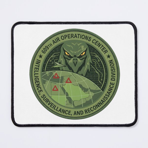 Item preview, 609th Air Operations Center ISR Division Patch designed and sold by CharlieDesings.