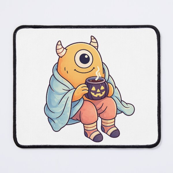 Item preview, Cozy Halloween Monster Cute Spooky designed and sold by SoftSproutstu.
