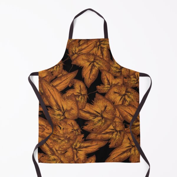 Item preview, Burnt Autumn Leaves – Warm Abstract Nature Pattern designed and sold by MarrySArtwork.