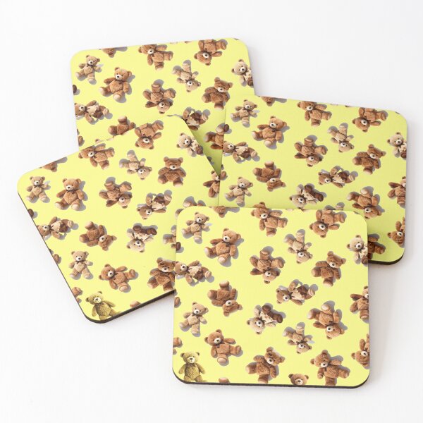 Item preview, The Teddy Bears Party on lemon. designed and sold by TerenceLacey.