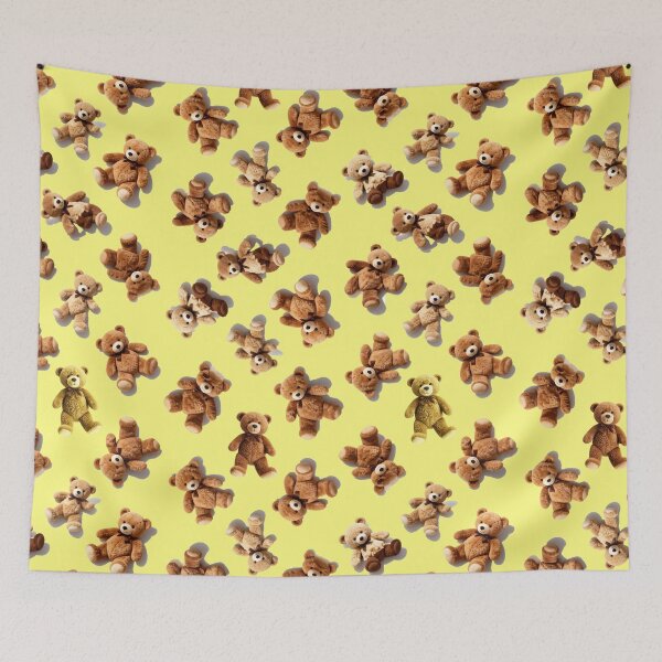 Item preview, The Teddy Bears Party on lemon. designed and sold by TerenceLacey.