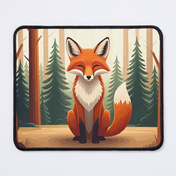 Item preview, Cute Fox In The Forest designed and sold by DesignedOutside.