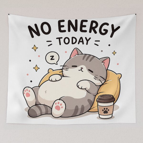Item preview, no energy today designed and sold by katieandrew.