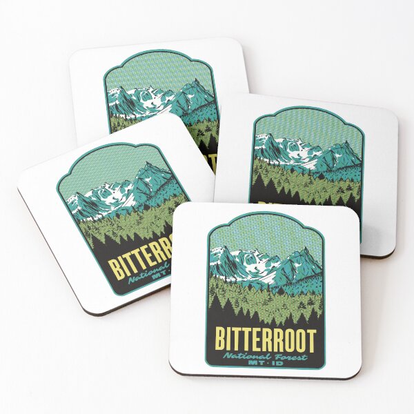 Item preview, Bitterroot National Forest Montana Idaho Retro designed and sold by HalpinDesign.