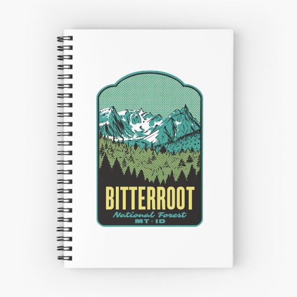 Item preview, Bitterroot National Forest Montana Idaho Retro designed and sold by HalpinDesign.