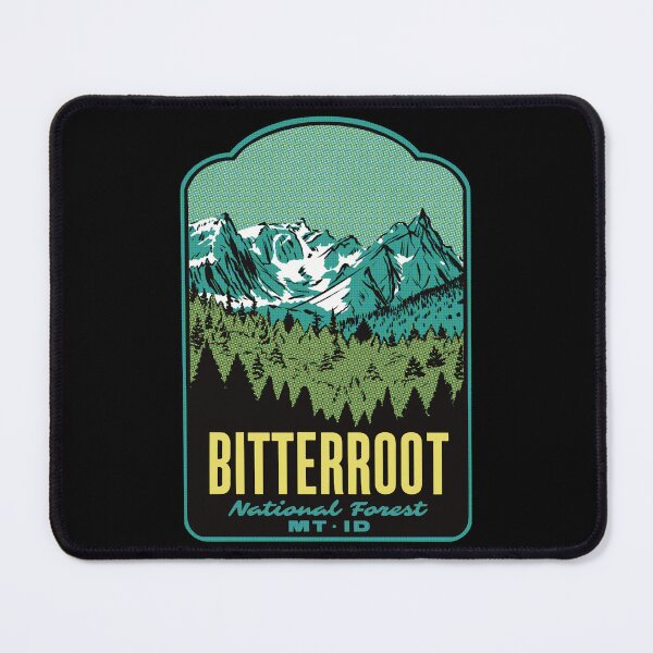 Item preview, Bitterroot National Forest Montana Idaho Retro designed and sold by HalpinDesign.