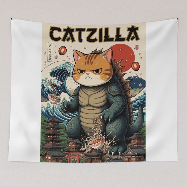 Item preview, Catzilla designed and sold by CharmingFlowers.