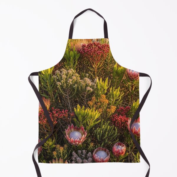 Item preview, Fynbos Protea Bouquet – South African Wildflower Illustration designed and sold by The Digital Compass.