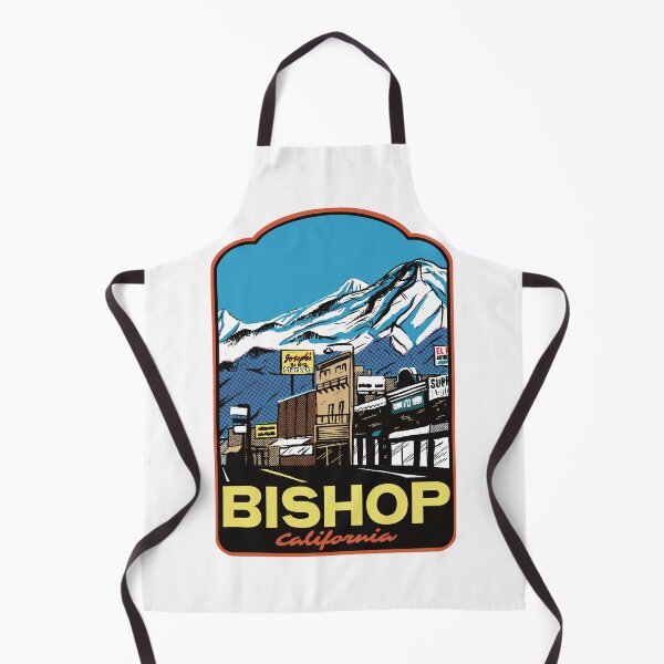 Item preview, Bishop California Retro Mountains designed and sold by HalpinDesign.