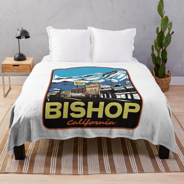 Item preview, Bishop California Retro Mountains designed and sold by HalpinDesign.