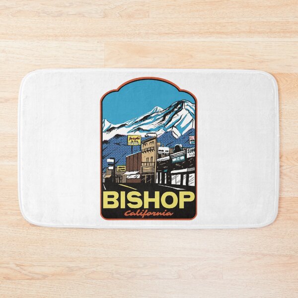 Item preview, Bishop California Retro Mountains designed and sold by HalpinDesign.