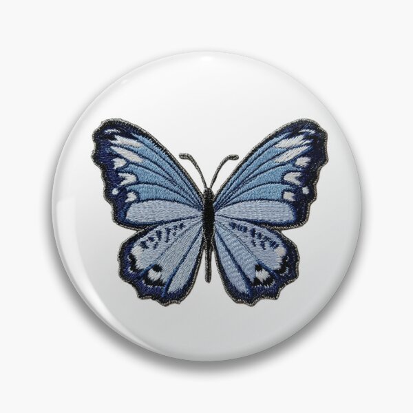 Item preview, Blue Vintage Butterfly designed and sold by Kritiveemporio.