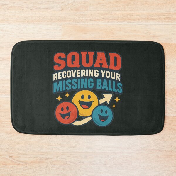 Item preview, Squad Recovering Missing Balls Funny Meme Tee designed and sold by maxiprom.