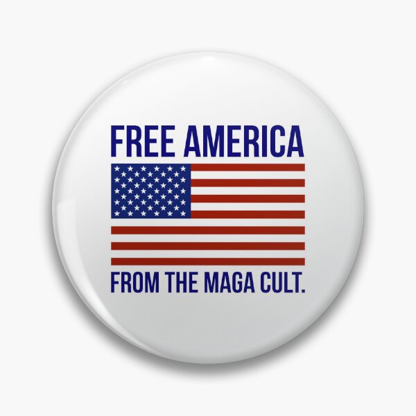 Item preview, Free America from the MAGA cult. designed and sold by Rachel the Artist .