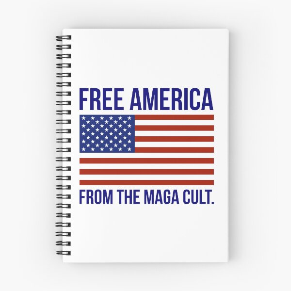 Item preview, Free America from the MAGA cult. designed and sold by Rachel the Artist .