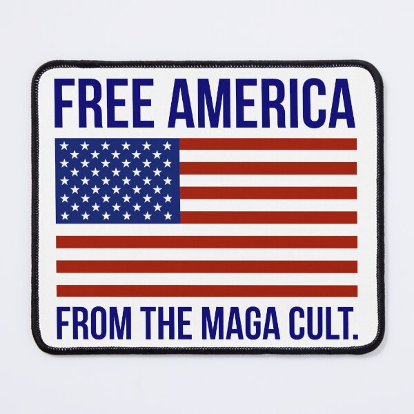 Item preview, Free America from the MAGA cult. designed and sold by Rachel the Artist .