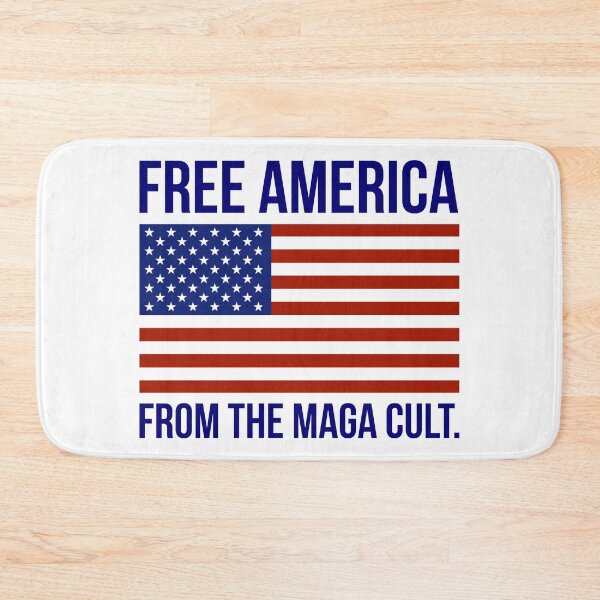 Item preview, Free America from the MAGA cult. designed and sold by Rachel the Artist .