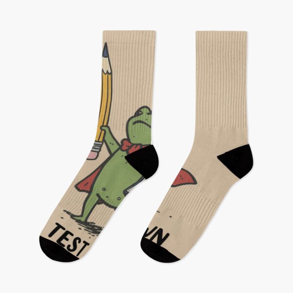Item preview, We Test At Dawn Funny Frog Exam Humor Student Classic T-Shirt designed and sold by Kerryberri.