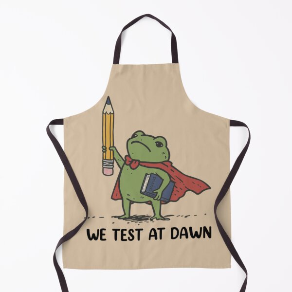 Item preview, We Test At Dawn Funny Frog Exam Humor Student Classic T-Shirt designed and sold by Kerryberri.