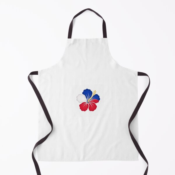 Item preview, Fleur Philippines Design – Red Blue White Tropical Hibiscus designed and sold by la-vie-aux-philippines.