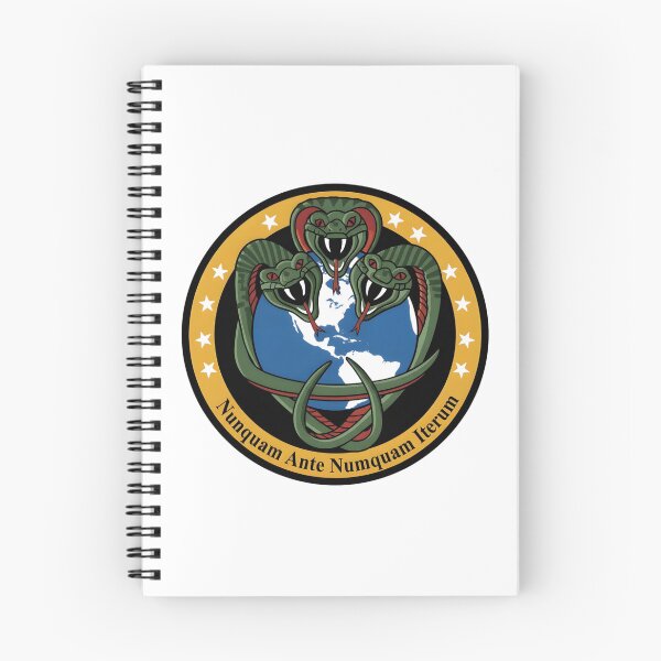 Item preview, The NRO "Nunquam Ante Numquam Iterum" Three-Headed Cobra Patch designed and sold by CharlieDesings.